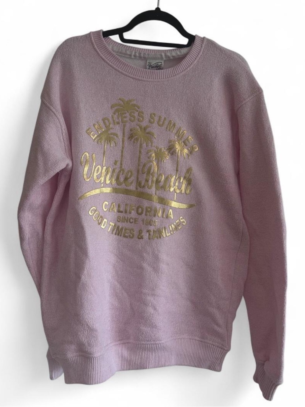 Light Pink Venice Beach Crewneck - Size M